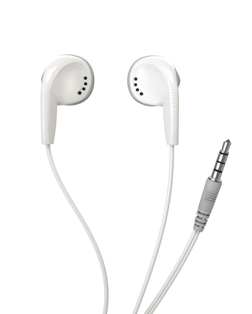 A04461 -KUFJE MAXELL EARPHONES MLA EB-98 WHITE EAR BUD