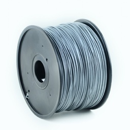 [A04684] 3D FILAMENT GEMBIRD ABS Filament Silver, 1.75 mm, 1 kg | 3DP-ABS1.75-01-S