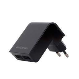 [A04840] GEMBIRD 2-port universal USB charger, 2.1 A, black | EG-U2C2A-02