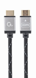 [A05105] GEMBIRD High speed HDMI cable with Ethernet &quot;Select Plus Series&quot;, 1 m | CCB-HDMIL-1M