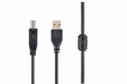 [A05509] GEMBIRD Premium quality USB A-plug to B-plug cable, 15 ft | CCF-USB2-AMBM-15