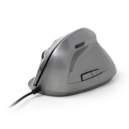 [A05956] GEMBIRD Ergonomic 6-button optical mouse, spacegrey | MUS-ERGO-02