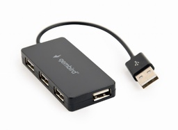 [A17997] GEMBIRD 4-port USB hub, black | UHB-U2P4-04