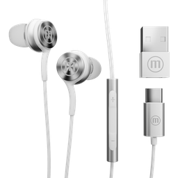 [A18888] KUFJE MAXELL MLA USB-C EARPHONES XC1 WHITE