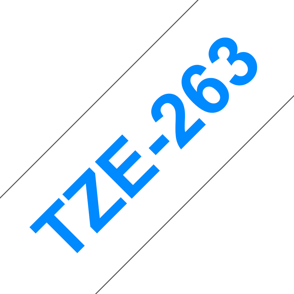 LABEL CONSUMABLES OEM BROTHER TZ TAPES LAMINATED TZE263