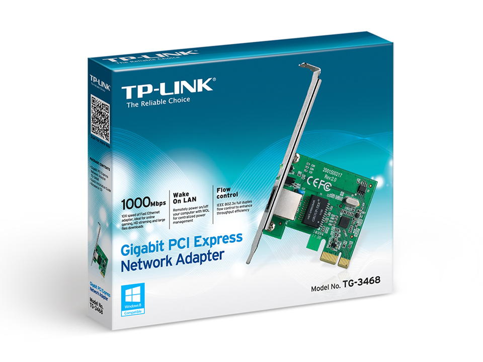 ADAPTER TP-LINK TG-3468 32-bit Gigabit