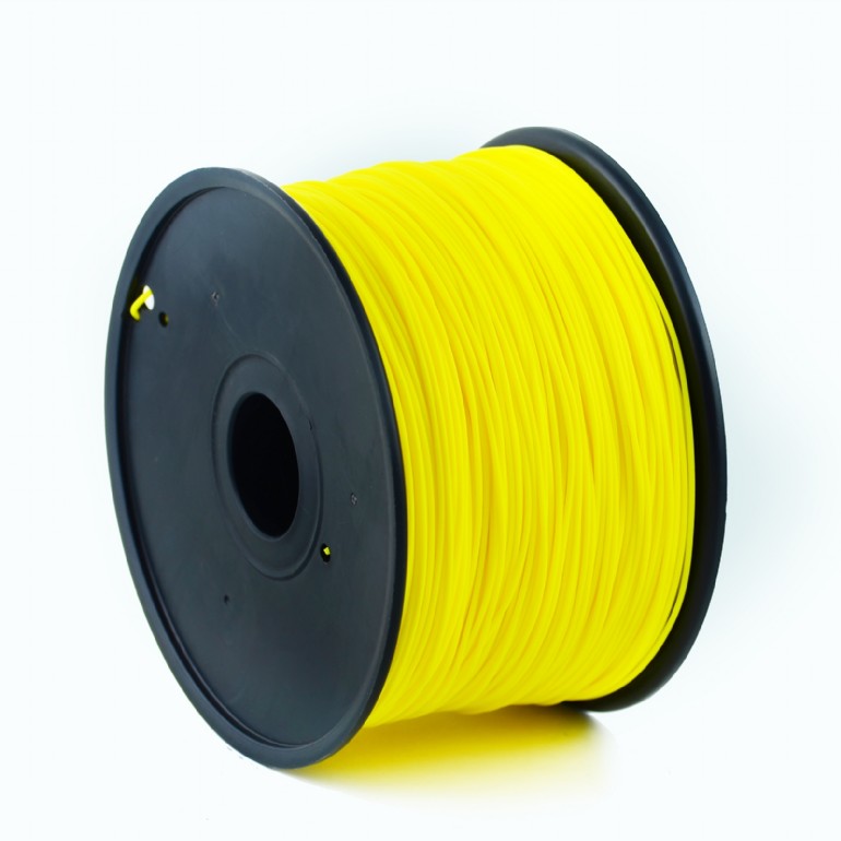 3D FILAMENT GEMBIRD ABS Filament Fluorescent Yellow, 1.75 mm, 1 kg | 3DP-ABS1.75-01-FY