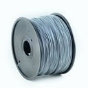 3D FILAMENT GEMBIRD ABS Filament Silver, 1.75 mm, 1 kg | 3DP-ABS1.75-01-S