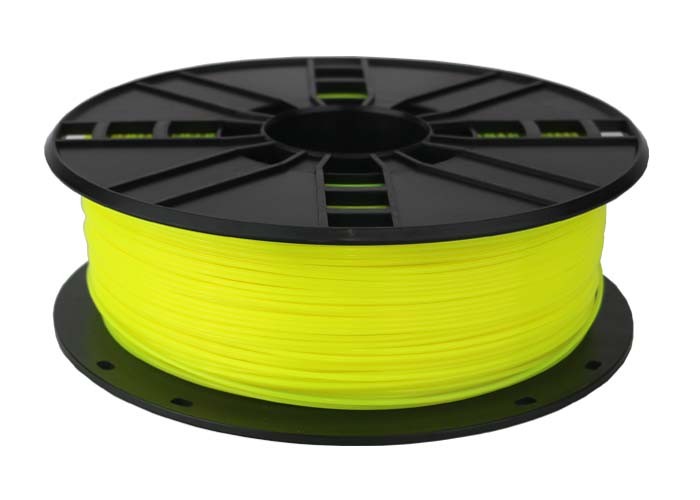 3D FILAMENT GEMBIRD PLA-PLUS filament, yellow, 1.75 mm, 1 kg | 3DP-PLA+1.75-02-Y