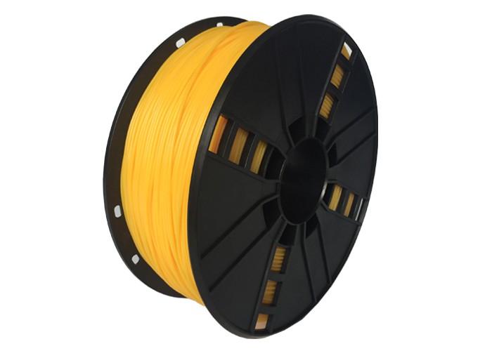 3D FILAMENT GEMBIRD TPE flexible filament Yellow, 1.75 mm, 1 kg | 3DP-TPE1.75-01-Y