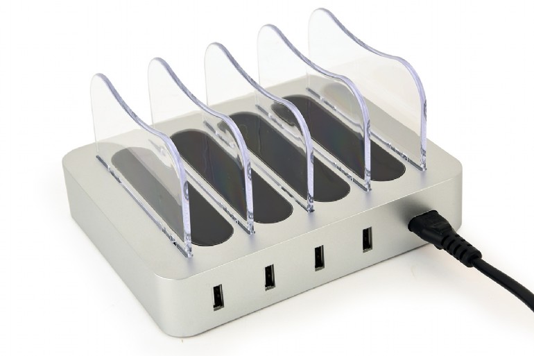 GEMBIRD 4-port USB charging station, 4.1 A | EG-U4C4A-01