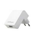 GEMBIRD Universal USB charger, 2.1 A, white color | EG-UC2A-02-W