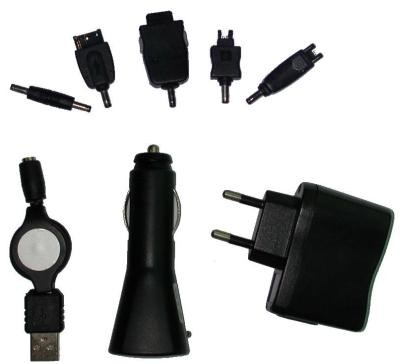 GEMBIRD Universal charger set | MP3A-SET2T