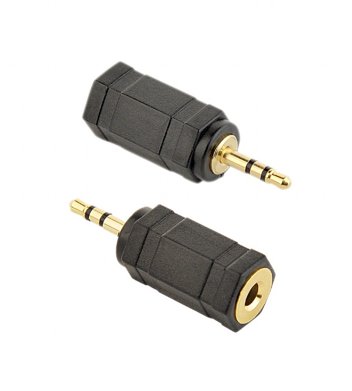 GEMBIRD 3.5 mm female to 2.5 mm male audio adapter | A-3.5F-2.5M