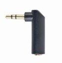 GEMBIRD 3.5 mm stereo audio right angle adapter, 90° | A-3.5M-3.5FL