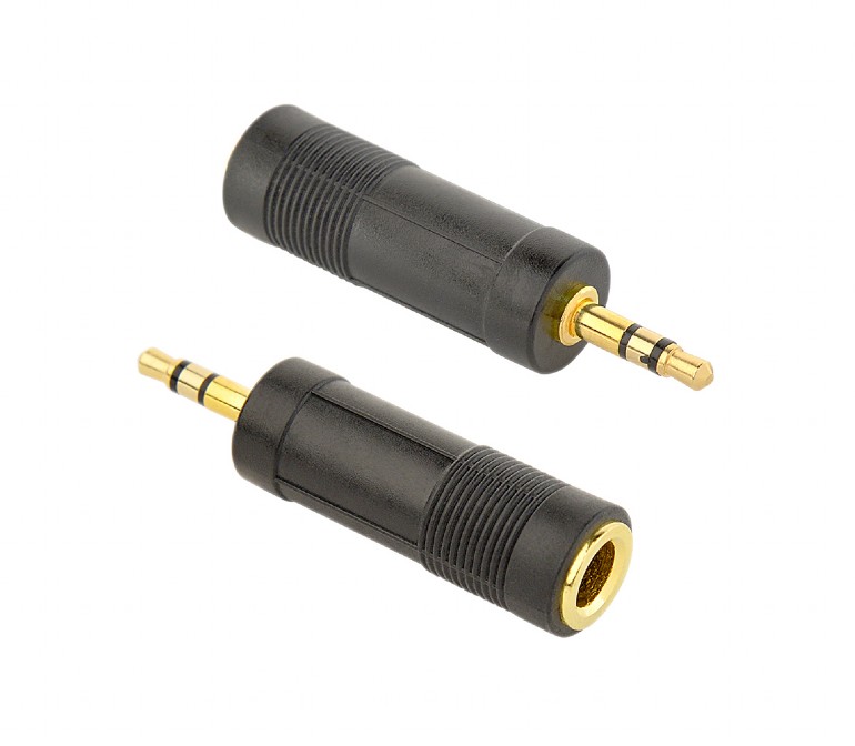 GEMBIRD 6.35 mm female to 3.5 mm male audio adapter | A-6.35F-3.5M