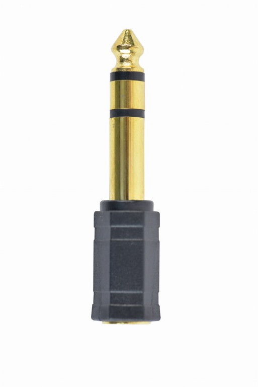 GEMBIRD 6.35 mm to 3.5 mm audio adapter plug | A-6.35M-3.5F