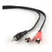 GEMBIRD 3.5 mm stereo to RCA plug cable, 20 m | CCA-458-20M