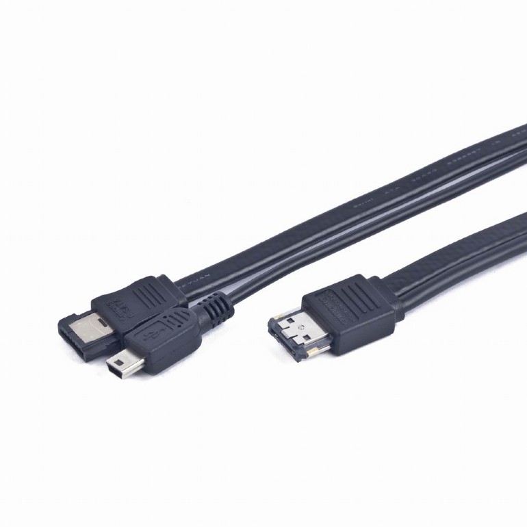 GEMBIRD ESATAp to eSATA/Mini USB Y-cable | CC-ESATAP-ESATA-USB5P-1M