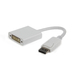GEMBIRD DisplayPort to DVI adapter cable, white | A-DPM-DVIF-002-W