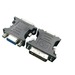 DVI ADAPTERS AND CABLES GEMBIRD BLACK A-DVI-VGA-BK