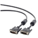 GEMBIRD DVI video cable dual link 6ft cable, black | CC-DVI2-BK-6