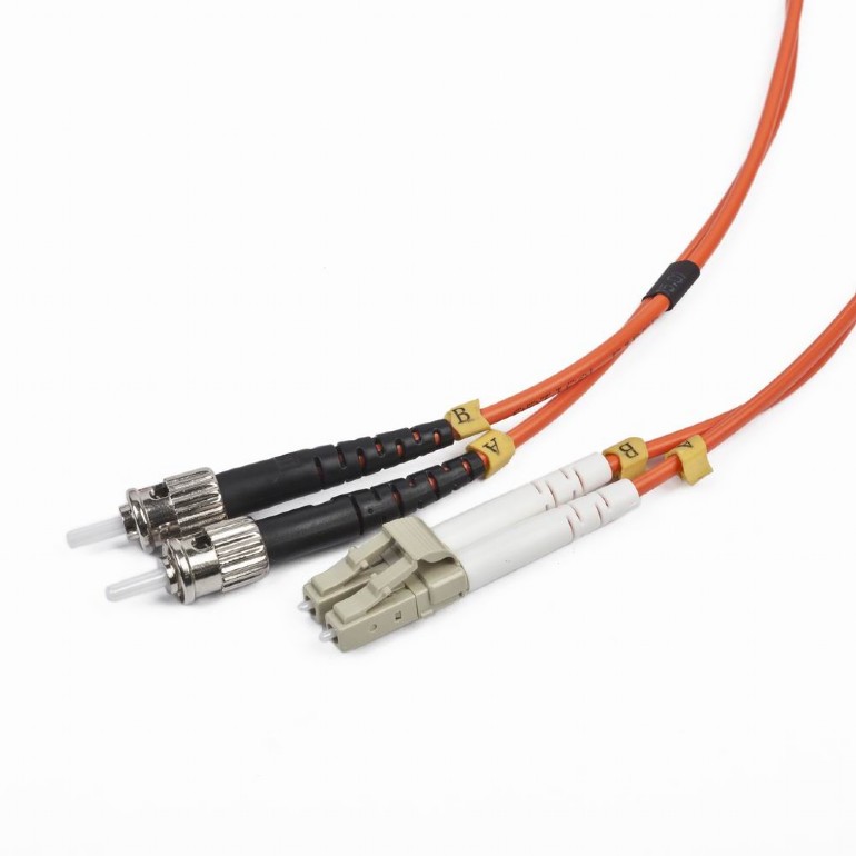 GEMBIRD Duplex multimode fibre optic cable, 5 m, bulk packing | CFO-LCST-OM2-5M