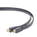 GEMBIRD HDMI male-male flat cable, 1.8 m, black color | CC-HDMI4F-6