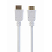 GEMBIRD HDMI male-male cable, 3.0 m, white color | CC-HDMI4-W-10