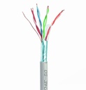 GEMBIRD CAT5e FTP LAN cable, solid, 100m | FPC-5004E-SO/100C