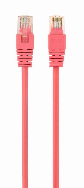GEMBIRD CAT5e UTP Patch cord, pink, 2 m | PP12-2M/RO