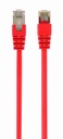 GEMBIRD FTP Cat5e Patch cord, red, 1 m | PP22-1M/R