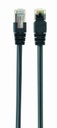GEMBIRD FTP Cat5e Patch cord, black, 2 m | PP22-2M/BK