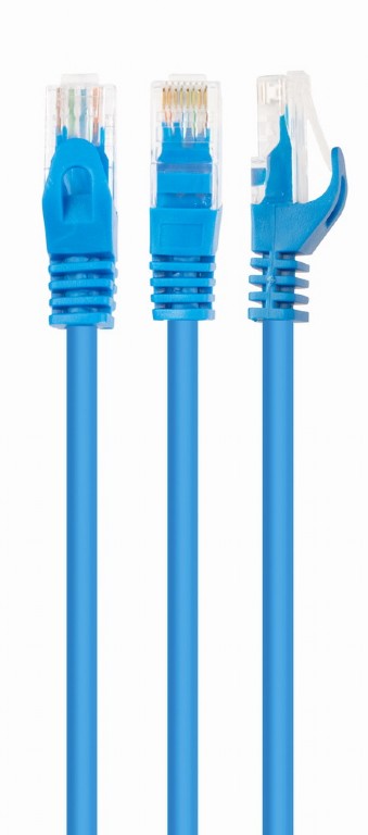 GEMBIRD UTP Cat6 Patch cord, 0.25 m, blue | PP6U-0.25M/B