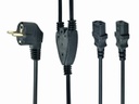 GEMBIRD Power splitter cord (C13), VDE approved, 2 m | PC-186-ML6