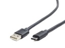 GEMBIRD USB 2.0 AM to Type-C cable (AM/CM), 1 m | ACT-USB2-AMCM-1M