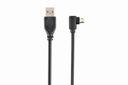 GEMBIRD Double-sided right angle Micro-USB cable, 1.8 m, blister | CCB-USB2-AMmDM90-6