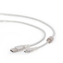 GEMBIRD Micro-USB cable, 1.8 m, transparent jacket | CCP-mUSB2-AMBM-6-TR