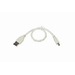 GEMBIRD USB 2.0 A-plug Mini 5PM 1ft cable, bulk packing | CCP-USB2-AM5P-1