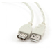 GEMBIRD USB 2.0 extension cable, 0.75 m | CC-USB2-AMAF-75CM/300
