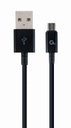 GEMBIRD Micro-USB charging and data cable, 1 m, black | CC-USB2P-AMmBM-1M