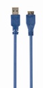 GEMBIRD USB3.0 AM to Micro BM cable, 0.5 m | CCP-mUSB3-AMBM-0.5M