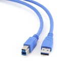 GEMBIRD USB 3.0 A-plug B-plug 0.5 m cable | CCP-USB3-AMBM-0.5M