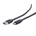 GEMBIRD USB 3.0 AM to Type-C cable (AM/CM), 0.1 m | CCP-USB3-AMCM-0.1M