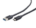 GEMBIRD USB 3.0 AM to Type-C cable (AM/CM), 0.5 m | CCP-USB3-AMCM-0.5M