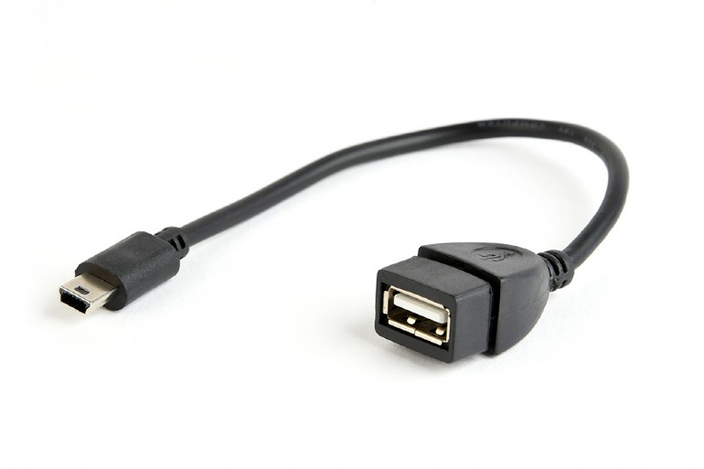 GEMBIRD USB OTG AF to Mini-BM cable, 0.15 m | A-OTG-AFBM-002