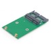 GEMBIRD Mini SATA 3.0 to Micro SATA 1.8&quot; SSD adapter card | EE18-MS3PCB-01