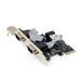 GEMBIRD 2 serial port PCI-Express add-on card, with extra low-profile bracket | SPC-22
