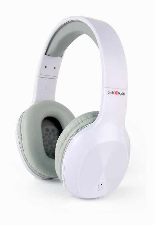 GEMBIRD Bluetooth stereo headset &quot;Miami&quot;, pearl-white color | BHP-MIA-W