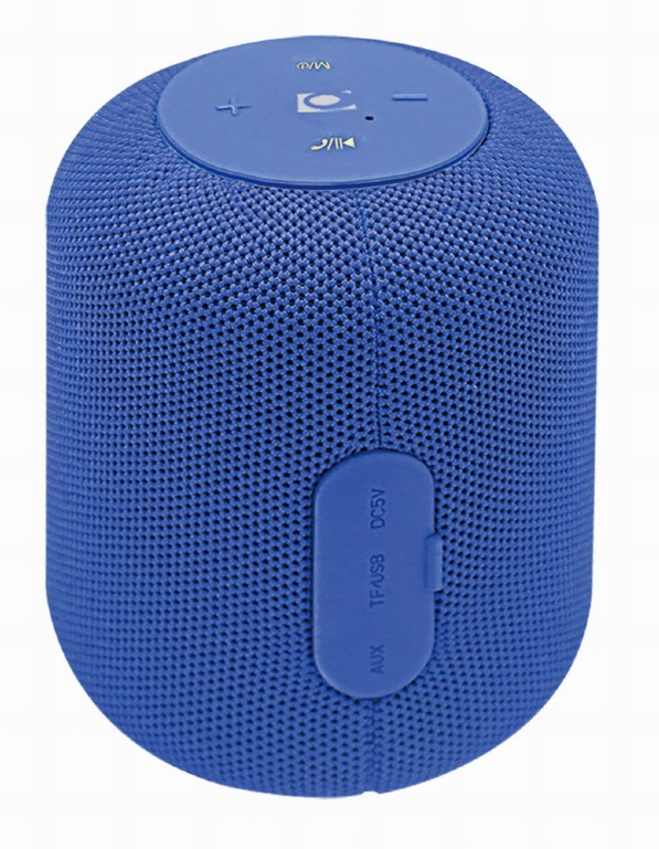 GEMBIRD Portable Bluetooth speaker, blue | SPK-BT-15-B